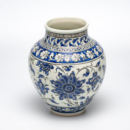 Blue White Flower Vase